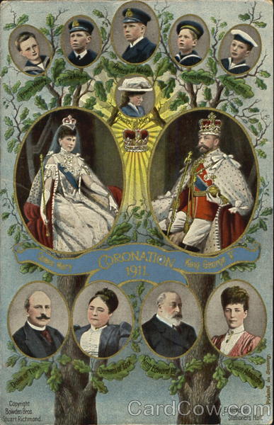 Coronation King George V Royalty