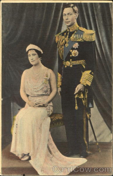 King George Vi And Queen Elizabeth Royalty