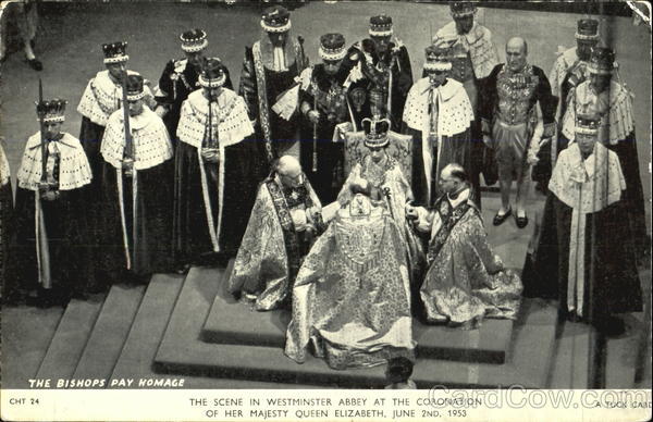 The Bishops Pay Homage Royalty