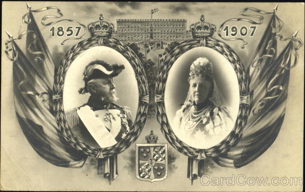 1857 and 1907 Swedish Royalty Sweden
