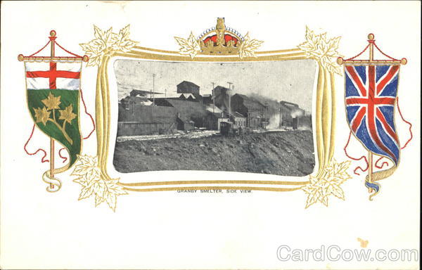 Granby Smelter Side View BC Canada British Columbia