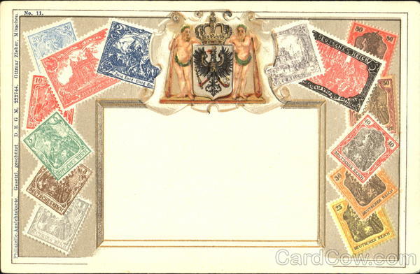 Prussia Germany Stamp Postcards