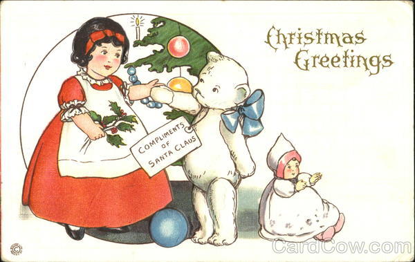 Christmas Greetings Bears