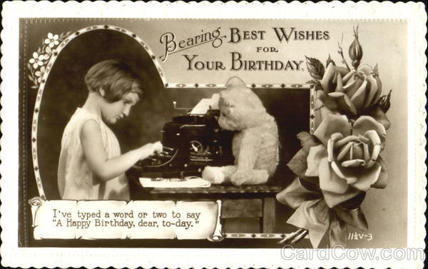 Bearing Best Wishes For Your Birthday Bears