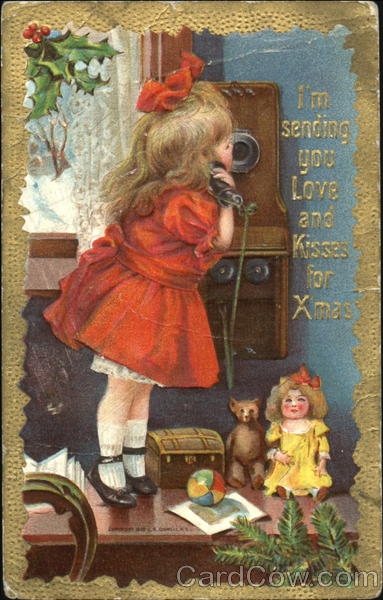 I'm Sending You Love And Kisses For Xmas Bears