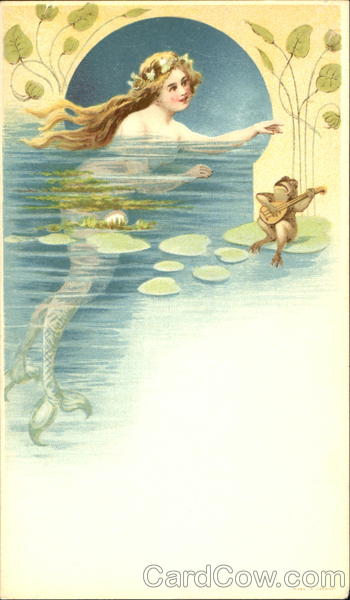 Mermaid and Frog Frogs