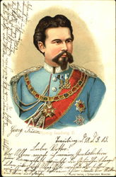 Konig Ludwig II of Bavaria Postcard