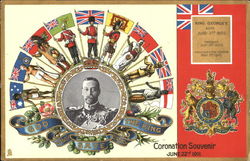 King George V Postcard