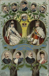 Coronation King George V Postcard