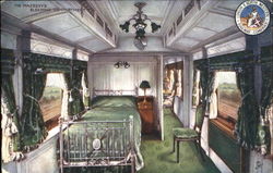 His Majesty's Sleeping Compartment Postcard