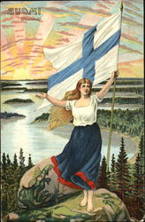 Suomi Finland Postcard Postcard