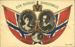 Den Norske Kongefamilie Postcard