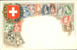 Switzerland Stamp Postcards Postcard Postcard