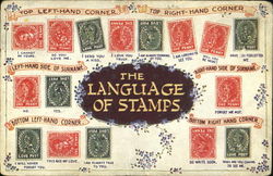 The Language Of Stamps Stamp Postcards Postcard Postcard