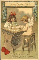 To My Valentine Postcard