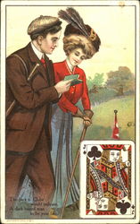 Your Future Mate Or Just A Date? Card Games Postcard Postcard