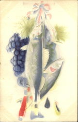 Fish and Reel Postcard