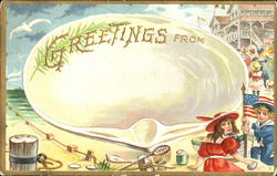 Greetings Postcard