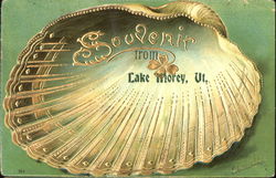 Souvenir From Lake Morey Postcard