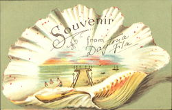 Souvenir From Daytona Daytona Beach, FL Postcard Postcard