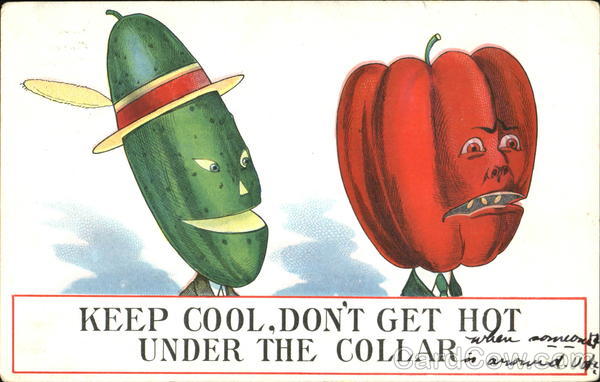 Keep Cool Don't Get Hot Under The Collar Fantasy