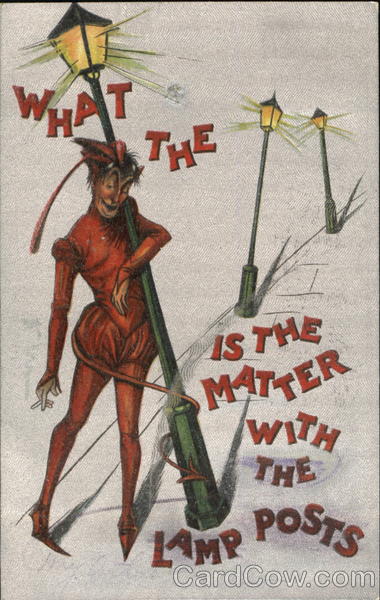 What The Is The Matter With The Lamp Posts Devils