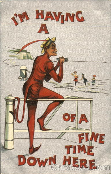 I'm Having A Of A Fine Time Down Here Devils