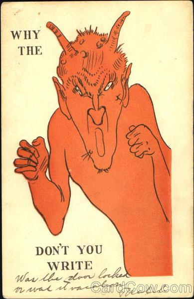 Why The Don't You Write Devils