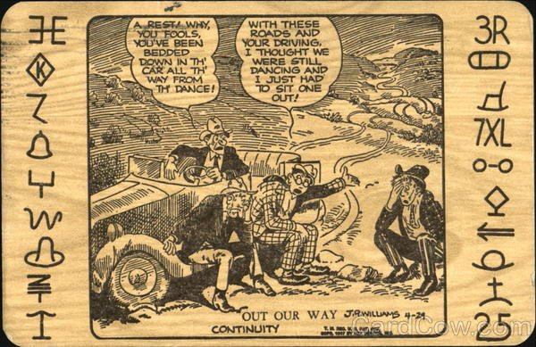 Out Our Way J. R. Williams Comic, Funny