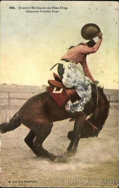 Everett Magician On Blue Dog Rodeos