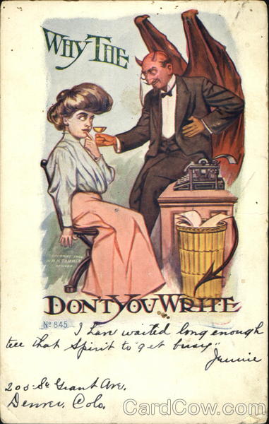 Why The Devil Don't You Write Devils