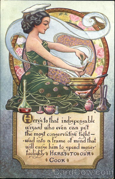 Here's to our cook C. Ryan Glamour