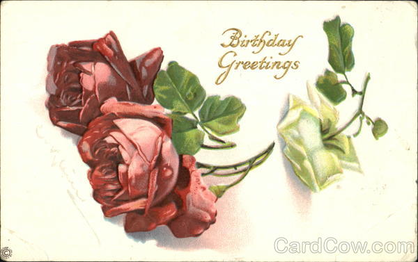 Birthday Greetings C. Klein