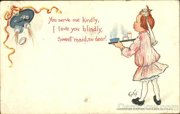 Little Serving Girl E. Curtis