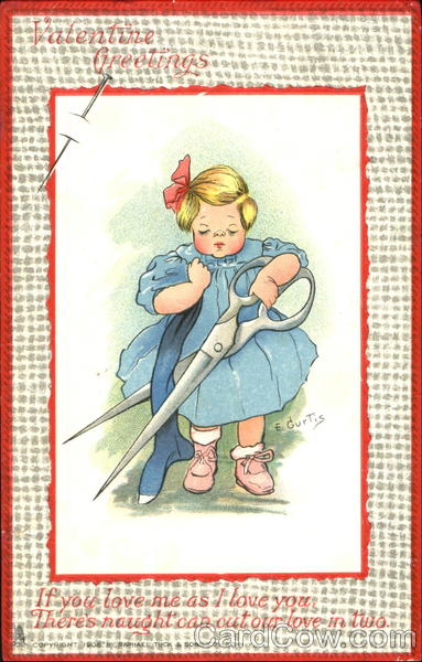 Valentine Greetings E. Curtis