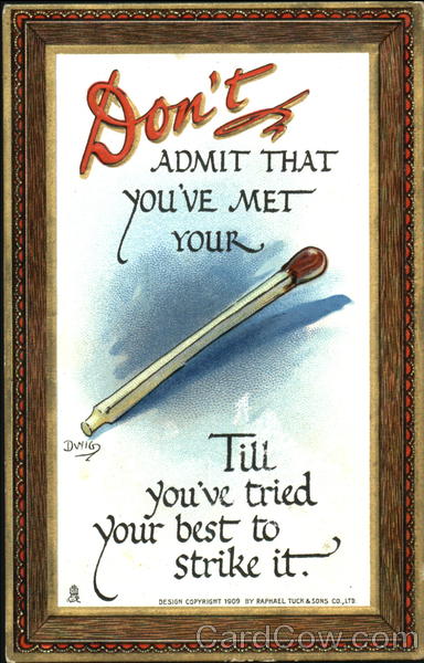 Don't Admit That You've Met Your Stick DWIG