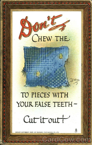 Don't Chew The Kerchief DWIG