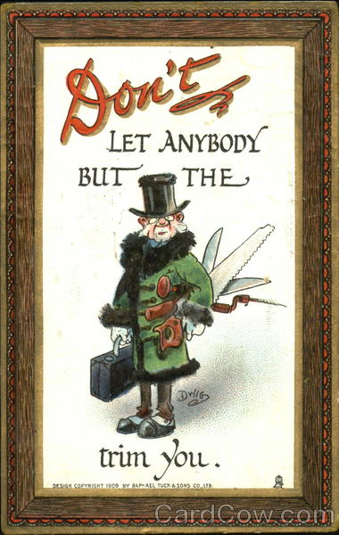 Don't Let Anybody But The Thief Trim You DWIG