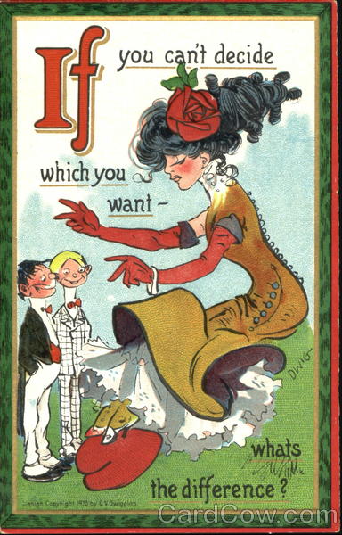 If You Can't Decide Which You Want Whats The Difference?