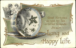 Long And Happy Life Postcard