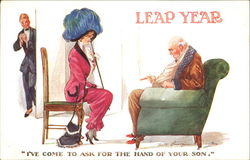 Leap Year Postcard