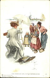 The American Girl In The Netherlands Postcard