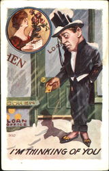 I'm Thinking Of You Postcard