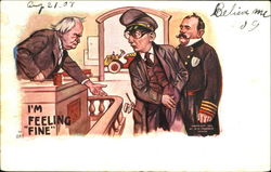 I'm Feeling Fine Postcard