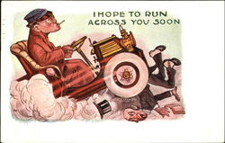 I Hope To Run Across You Soon Postcard