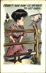 I Don't See How I'll Be Able To Get Over Postcard