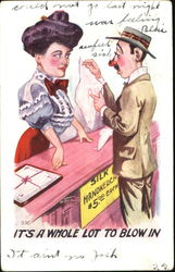 It's A Whole Lot To Blow In Postcard