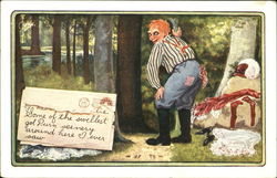 Peeping Tom Postcard