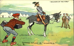 Soldiers Of The King Tom Browne Postcard Postcard