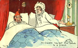 Mr Caudle Has Lent Five Pounds To A Friend Postcard